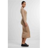 Urban Classics - Rib - Dames Jurk - Hoge Kraag