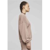 Urban Classics - Heavy Terry Garment Dye Crewneck sweater/trui - Roze