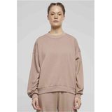Urban Classics - Heavy Terry Garment Dye Crewneck sweater/trui - Roze