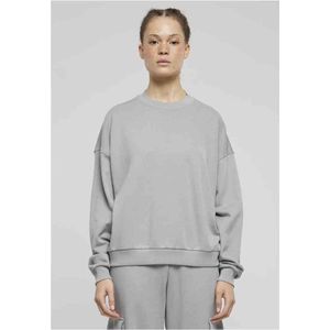 URBAN CLASSICS Sweater Urban Classics Damen Ladies Oversized Light Terry Crewneck