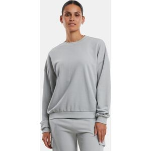 Urban Classics - Oversized Light Terry Crewneck sweater/trui - Grijs
