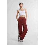 Urban Classics Damesbroek, spin-tuck track pants, casual joggingbroek voor vrouwen, brede pijpen, maten XS-5XL, Darkorst, XS