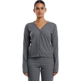 Urban Classics - Rib Cardigan - Grijs