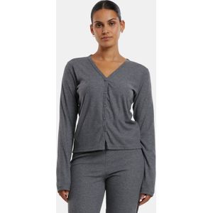 Urban Classics - Rib Cardigan - Grijs