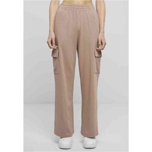 Urban Classics - Baggy Light Terry Dames joggingbroek - Roze