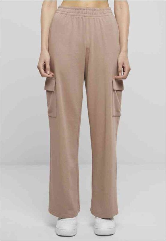 Urban Classics - Baggy Light Terry Dames joggingbroek - Roze