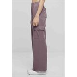 Urban Classics - Pantalon de Sport - Violet - Baggy - Voor Dames