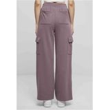 Urban Classics - Pantalon de Sport - Violet - Baggy - Voor Dames