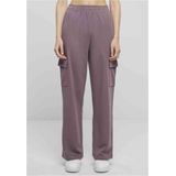 Urban Classics - Pantalon de Sport - Violet - Baggy - Voor Dames