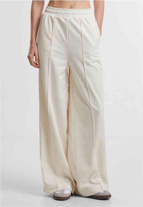 Urban Classics - Pin Tuck Track Pants - Casual Joggingbroek - Witzand - Brede Pijpen