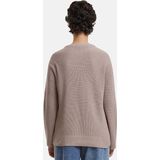 Gebreide Trui - Geribbelde Look - 50% Acryl 50% Katoen - Casual Elegant