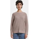 Gebreide Trui - Geribbelde Look - 50% Acryl 50% Katoen - Casual Elegant