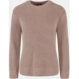 Gebreide Trui - Geribbelde Look - 50% Acryl 50% Katoen - Casual Elegant