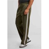 Urban Classics Broek  olijfgroen / wit