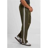 Urban Classics Broek  olijfgroen / wit