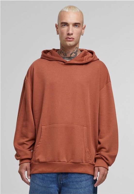 Urban Classics - Light Terry Hoodie - Grijs - Katoen