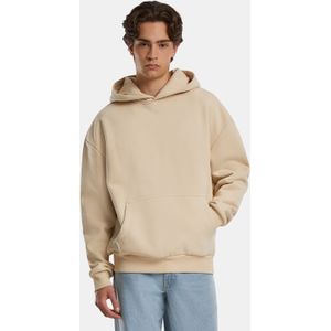 Urban Classics - Tb7270 - Hoodie - Zand - Katoen-Polyester Mix - Oversized Pasvorm