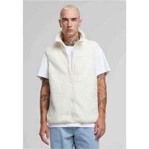 Urban Classics - Sherpa Vest - Vest - Zwart - 100% Polyester