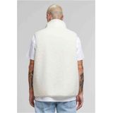 Urban Classics Sherpa Mouwloos jacket Beige