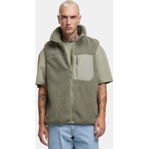 Urban Classics - Sherpa Vest - Polyester - Zwart