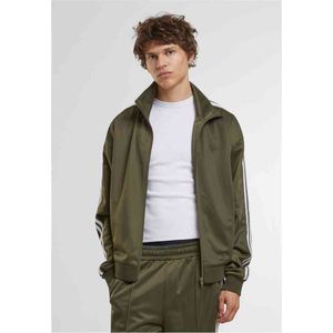 Tussenjas - Sweatstof - Effen - Ritssluiting - Opstaande Kraag