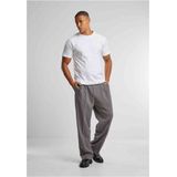 Urban Classics - Herenbroek - Cloudgrey - Double Pleated Dressed Pants - Losse Pasvorm