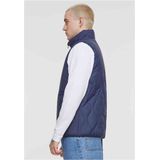 Urban Classics - Super Light Bubble Vest - Donkerblauw - Gewatteerd Vest - Slim Fit