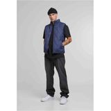 Urban Classics - Super Light Bubble Vest - Donkerblauw - Gewatteerd Vest - Slim Fit