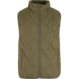 Urban Classics - Super Light Bubble Vest - Vest - Olijfgroen - Licht Gewatteerd