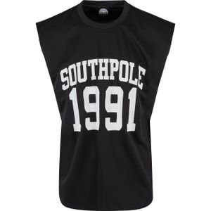 Southpole - College Tanktop - Zwart - Polyester