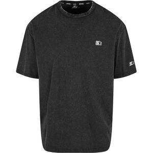 Starter Black Label - Essential Oversize Acid Heren T-shirt - Zwart