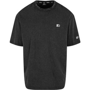 Starter Black Label - Essential Oversize Acid Heren T-shirt - Zwart