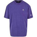 Starter Black Label - Essential Oversize Acid Heren T-shirt - Paars