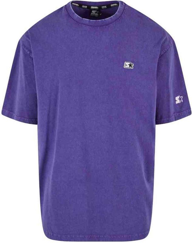 Starter Black Label - Essential Oversize Acid Heren T-shirt - Paars