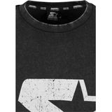 Starter Black Label - Logo Oversize Acid Heren T-shirt - Zwart