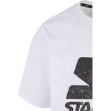 Starter Black Label - Logo Oversize Acid Heren T-shirt - Wit
