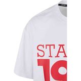 Starter Black Label - Train Day Mesh Jersey Heren T-shirt - Wit
