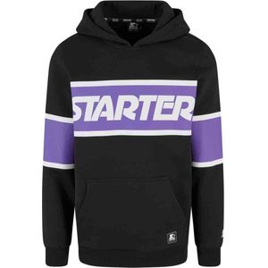 Starter Black Label - Across Stripe Hoodie/trui - Zwart/Paars