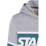 Starter Black Label - Across Stripe Hoodie/trui - Grijs/Blauw