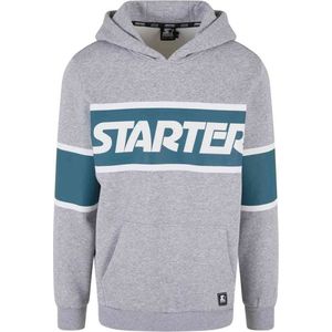 Starter Black Label - Across Stripe Hoodie/trui - Grijs/Blauw