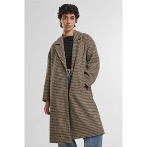 Bodywarmer - Ruitpatroon - Zwart - Polyester