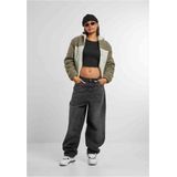 Urban Classics - Tb7071 - Damesjas - Palm Groen - 100% Polyester - Losse Pasvorm