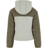 Urban Classics - Tb7071 - Damesjas - Palm Groen - 100% Polyester - Losse Pasvorm