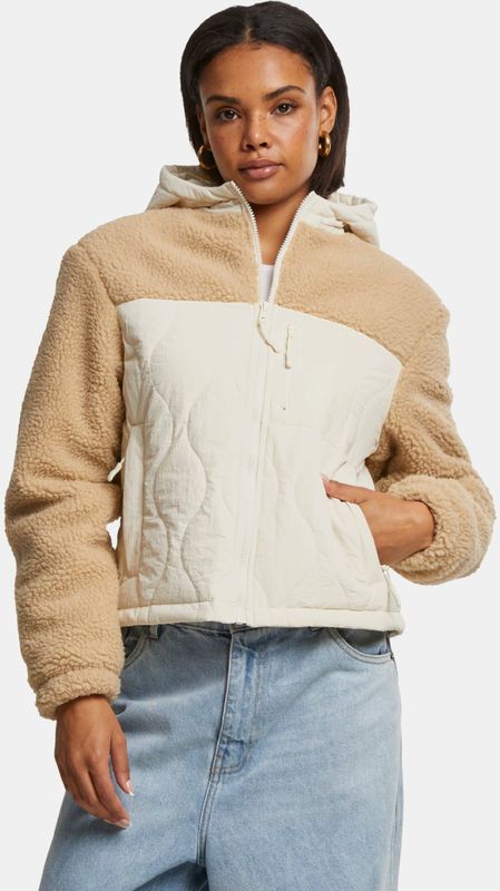 Urban Classics - Sherpa Crinkle - Fleecejack - Dames