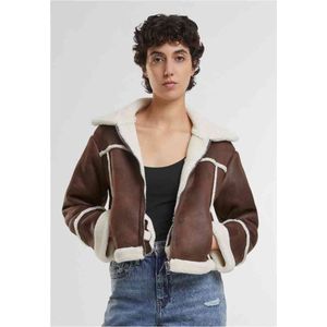 Leren Jas - Zwart - 100% Polyester