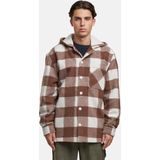 Urban Classics - Big Check Jacket - Tussenjas - Whitesand/Lightrust - Lichte Jas