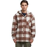 Urban Classics - Big Check Jacket - Tussenjas - Whitesand/Lightrust - Lichte Jas