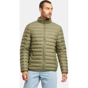 Urban Classics - Basic Light Weight Jacket - S - Olijfgroen