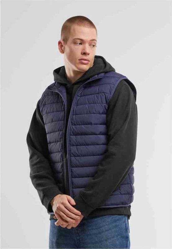 Urban Classics - Tb7011-basic - Vest - Navy Blauw - Gemaakt van Polyester