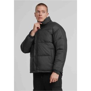 Urban Classics - Basic Gewatteerd jack   Zwart